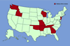 Click for distribution map of tall fescue; tall rye grass.